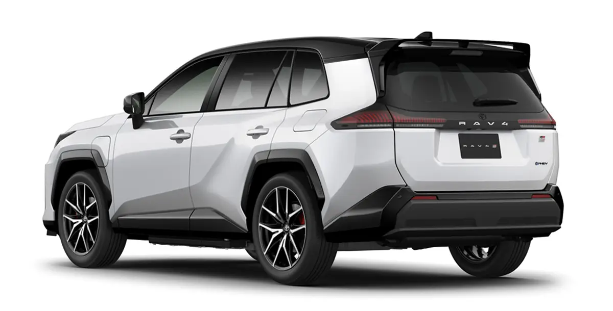 RAV4 PHEV GR SPORT リアビュー