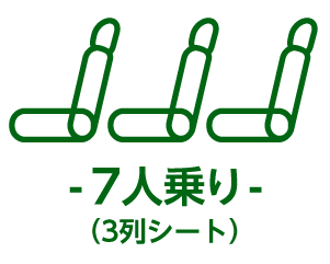 ７人乗り（３列シート）