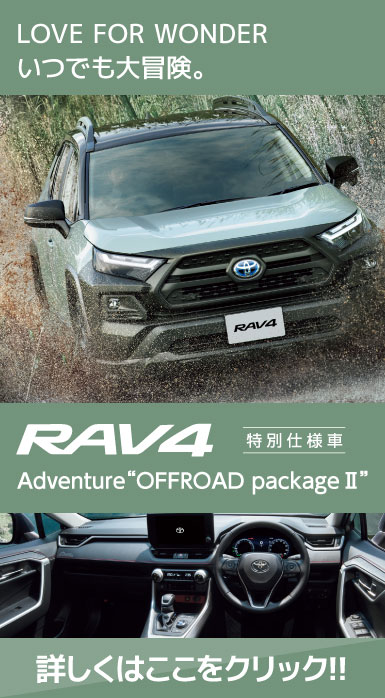 RAV4 特別仕様車 OFFROAD package Ⅱ