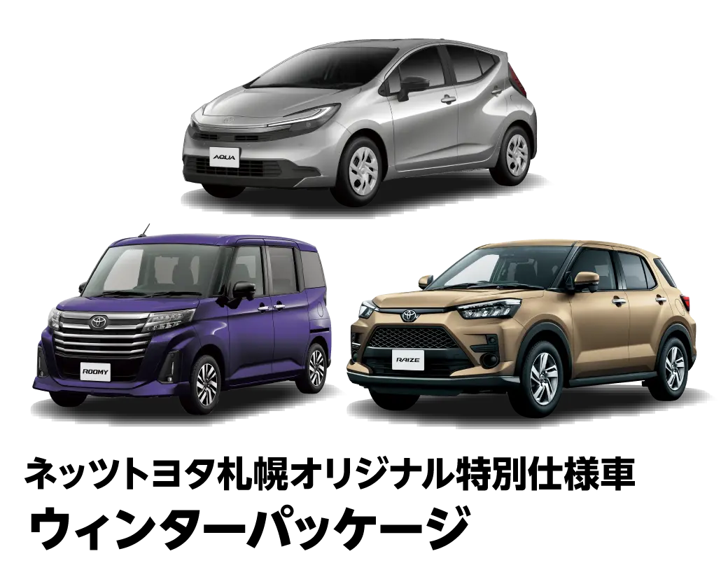 ネッツトヨタ札幌オリジナル特別仕様車 ウィンターパッケージ