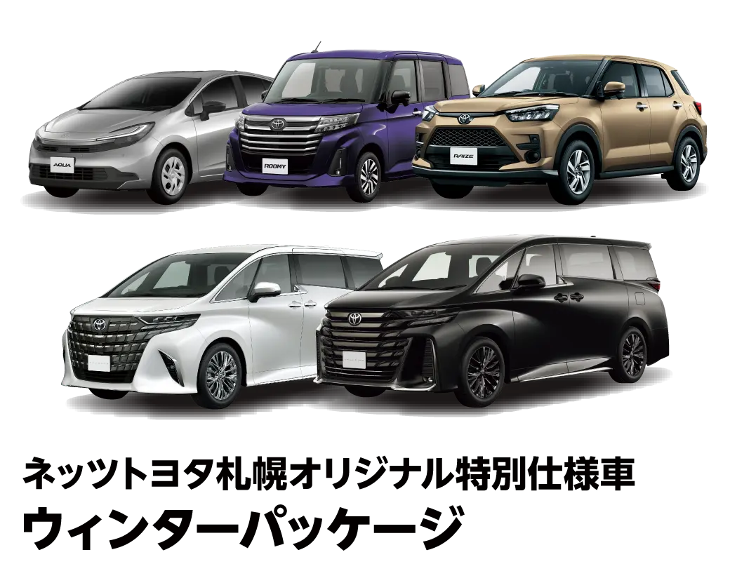 ネッツトヨタ札幌オリジナル特別仕様車 ウィンターパッケージ