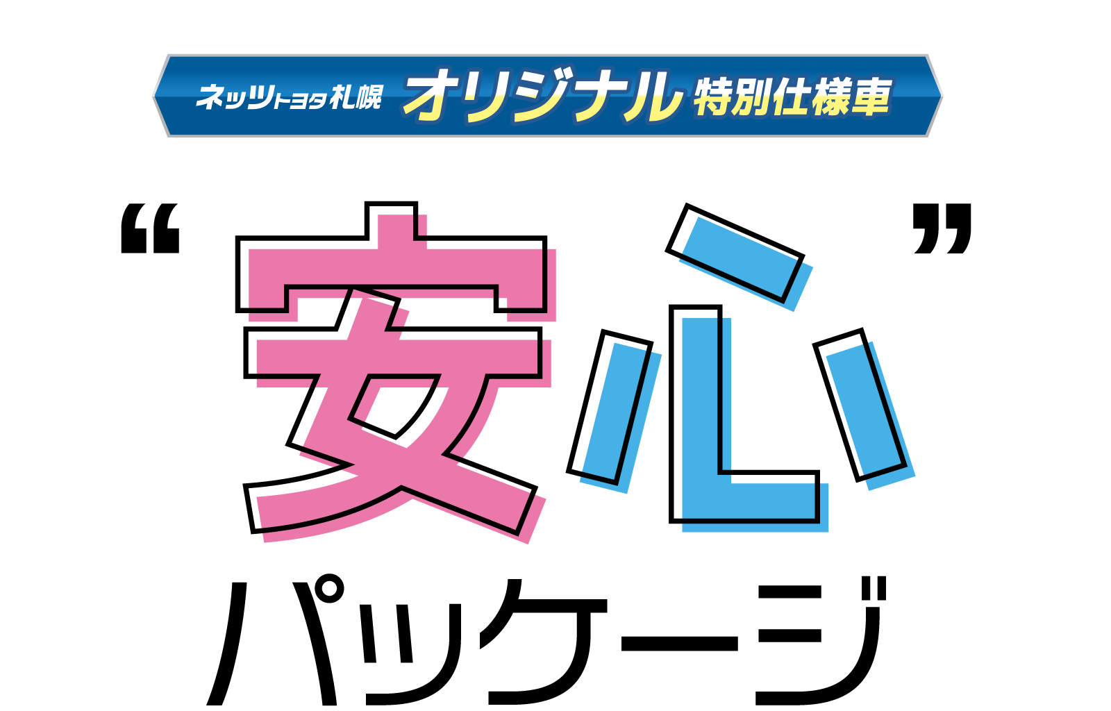 ネッツトヨタ札幌 オリジナル特別仕様車 安心パッケージ