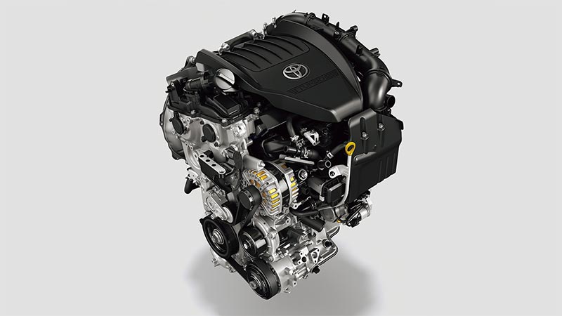 新型ヴェルファイア 2.4L ターボガソリンエンジン