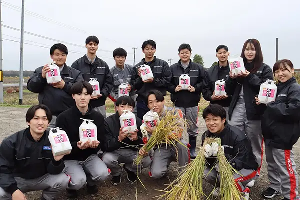 【島田農園「米米club」稲刈り】