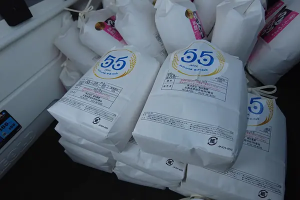 【島田農園「米米club」稲刈り】