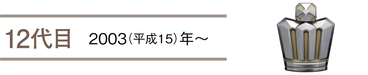 12代目　2003（平成15）年〜