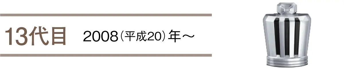 13代目　2008（平成20）年〜