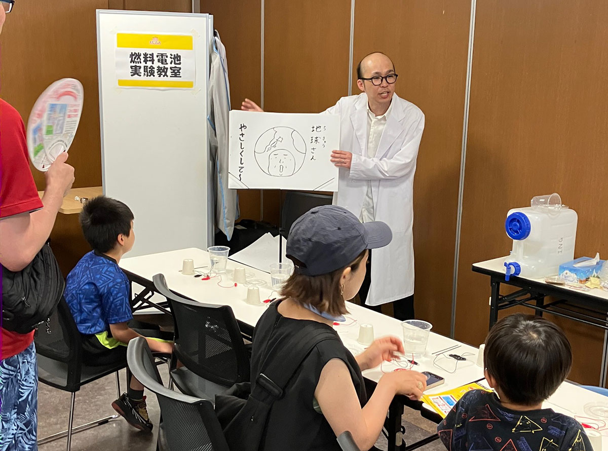 えらべるワークショップ体験の様子