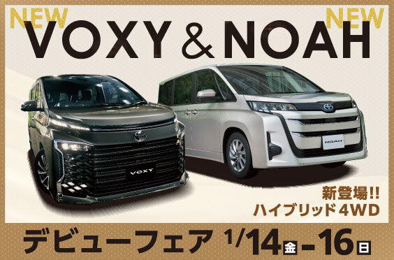 NEWヴォクシー&ノア デビューフェア