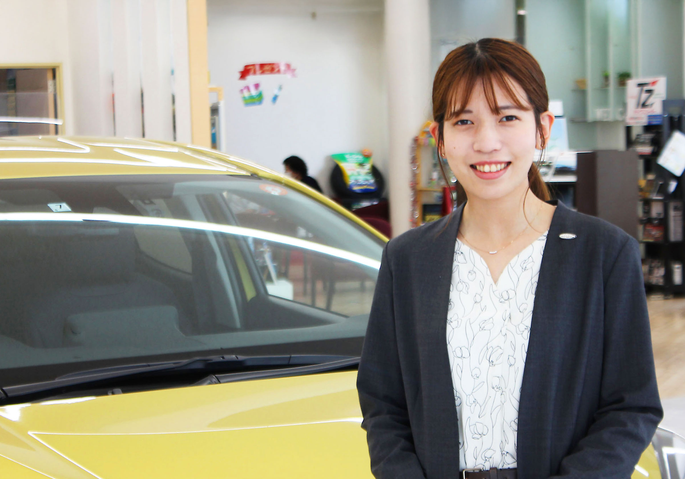 営業スタッフ　柿本 透野さん