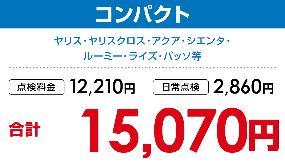 コンパクト　15,070円
